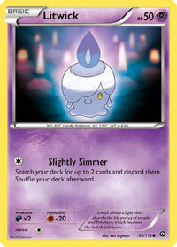 Litwick (48/114)  - XY  Steam Siege