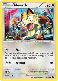 Meowth (88/114)  - XY  Steam Siege