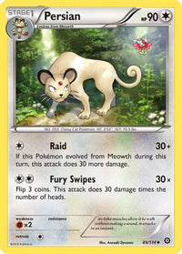 Persian (89/114) - XY  Steam Siege