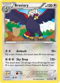 Braviary (93/114)  - XY  Steam Siege
