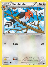 Fletchinder (95/114) - XY  Steam Siege
