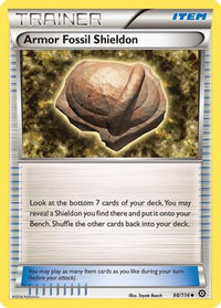 Armor Fossil Shieldon (98/114)  - XY  Steam Siege