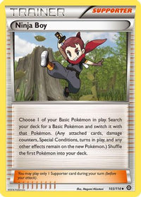 Ninja Boy (103/114)  - XY  Steam Siege