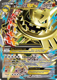 M Steelix EX (Full Art) (109/114) - XY  Steam Siege Holofoil