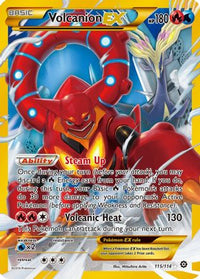 Volcanion EX (Secret) (115/114) - XY  Steam Siege Holofoil