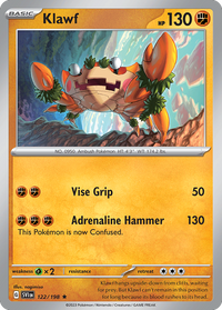 Klawf (Cosmo Holo) (122/198) - Miscellaneous Cards & Products Holofoil