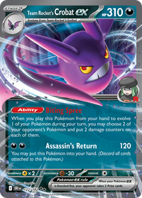 Team Rocket's Crobat ex (122/182) - Prize Pack Series Cards Holofoil