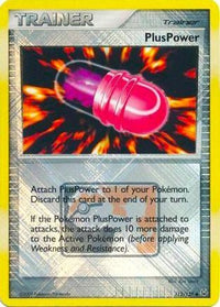PlusPower (League Promo) (112/127)  - League & Championship Cards Reverse Holofoil