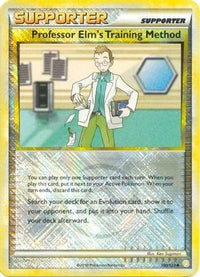 Professor Elm's Training Method (League Promo) (100/123) - League & Championship Cards Reverse Holofoil