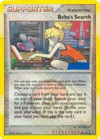 Bebe's Search (League Promo) (89/111) - League & Championship Cards Reverse Holofoil