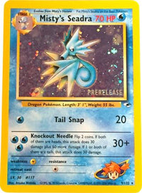 Misty's Seadra (Prerelease) (9) - WoTC Promo Holofoil