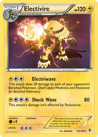 Electivire (BW Boundaries Crossed) (54/149)  - Deck Exclusives