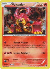 Volcanion (Cracked Ice Holo) (25/114)  - Deck Exclusives Holofoil