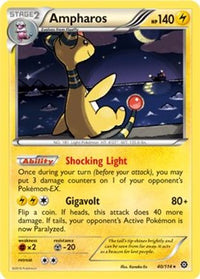 Ampharos (XY Steam Siege) (40/114)  - Deck Exclusives