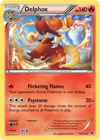 Delphox (XY Fates Collide) (13/124)  - Deck Exclusives