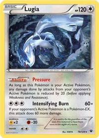 Lugia (XY Fates Collide) (78/124)  - Deck Exclusives Holofoil