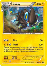 Luxray (Cracked Ice Holo) (46/122)  - Deck Exclusives Holofoil