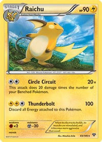 Raichu (Battle Arena Deck Exclusive) (43/146)  - Deck Exclusives