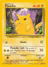 Pikachu (E3 Stamped) (58/102)  - Miscellaneous Cards & Products