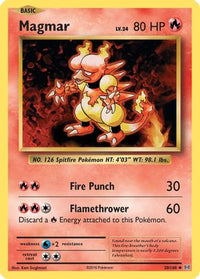 Magmar (20/108)  - XY  Evolutions