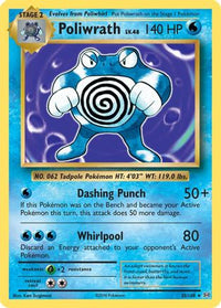 Poliwrath (25/108)  - XY  Evolutions Holofoil