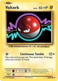 Voltorb (39/108) - XY  Evolutions