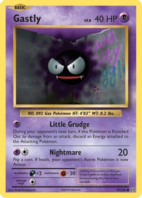 Gastly (47/108) - XY  Evolutions