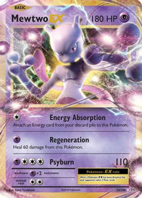 Mewtwo EX (52/108) - XY  Evolutions Holofoil