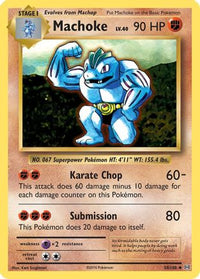 Machoke (58/108)  - XY  Evolutions