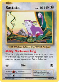 Rattata (66/108)  - XY  Evolutions