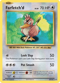 Farfetch'd (68/108)  - XY  Evolutions