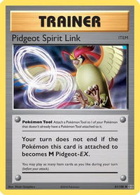 Pidgeot Spirit Link (81/108)  - XY  Evolutions