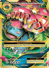 M Venusaur EX (Full Art) (100/108) - XY  Evolutions Holofoil