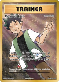 Brock's Grit (Full Art) (107/108) - XY  Evolutions Holofoil