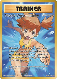 Misty's Determination (Full Art) (108/108) - XY  Evolutions Holofoil