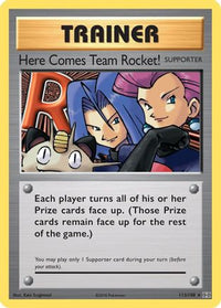 Here Comes Team Rocket! (113/108)  - XY  Evolutions