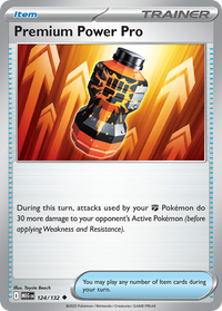 Premium Power Pro (124) - Prize Pack Series Cards