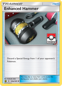 Enhanced Hammer (Pokemon League) (124a/145)  - League & Championship Cards Reverse Holofoil