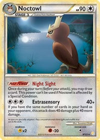 Noctowl (HeartGold & SoulSilver) (8/123) - Deck Exclusives