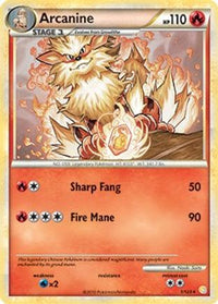 Arcanine (HeartGold & SoulSilver) (1/123) - Deck Exclusives