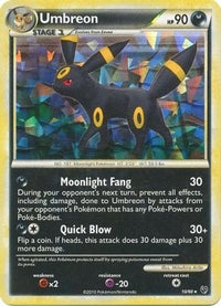 Umbreon (Cracked Ice Holo) (10/090) - Deck Exclusives Holofoil