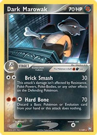 Dark Marowak (EX Team Rocket Returns) (7/109)  - Deck Exclusives