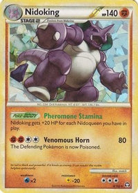 Nidoking (Cracked Ice Holo) (6/102) - Deck Exclusives Holofoil