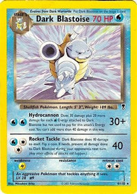 Dark Blastoise (WotC Legendary Collection) (4/110)  - Deck Exclusives