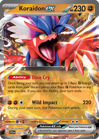 Koraidon ex (Unnumbered) ) - Jumbo Cards Holofoil