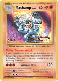 Machamp (Prerelease) [Staff] (59/108) - XY Promos Holofoil