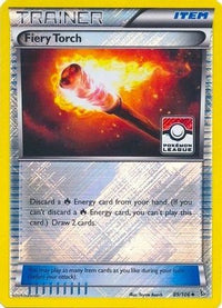 Fiery Torch (Pokemon League) (89/106)  - League & Championship Cards Reverse Holofoil