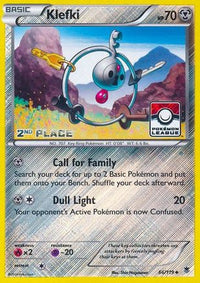 Klefki (Pokemon League) [2nd Place] (66/119)  - League & Championship Cards Reverse Holofoil
