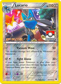 Lucario (Pokemon League) [3rd Place] (63/124)  - League & Championship Cards Reverse Holofoil