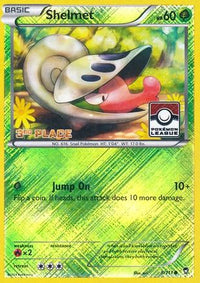 Shelmet (Pokemon League) [3rd Place] (8/111)  - League & Championship Cards Reverse Holofoil